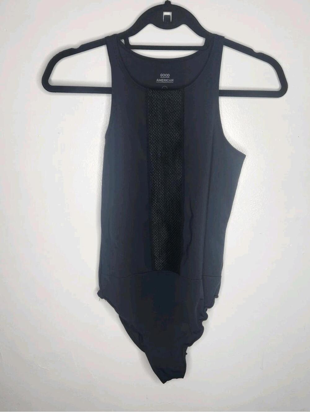 Good American The Peek-A-Boo Tank Bodysuit Women Size 2
